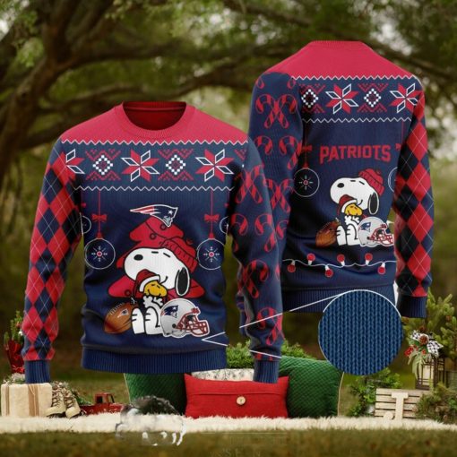 New England Patriots Ugly Sweater New Style For Christmas