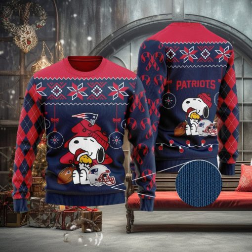 New England Patriots Ugly Sweater New Style For Christmas