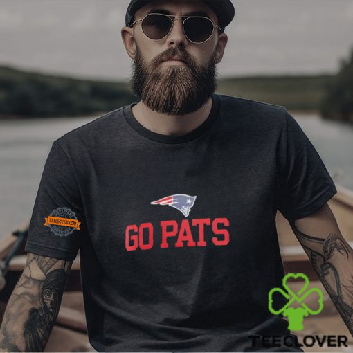 New England Patriots go pats slogan hoodie, sweater, longsleeve, shirt v-neck, t-shirt