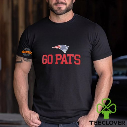 New England Patriots go pats slogan hoodie, sweater, longsleeve, shirt v-neck, t-shirt