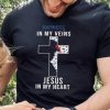 New England Patriots in My Veins Jesus in My Heart 2024 Shirt