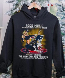 New England Patriots rock music keep my soul forever young hoodie, sweater, longsleeve, shirt v-neck, t-shirt