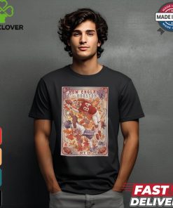 New England Patriots vs. Houston Texas October 13, 2024 NFL Week 6 Game Poster shirt 2 New England Patriots vs. Houston Texas October 13, 2024 NFL Week 6 Game Poster shirt