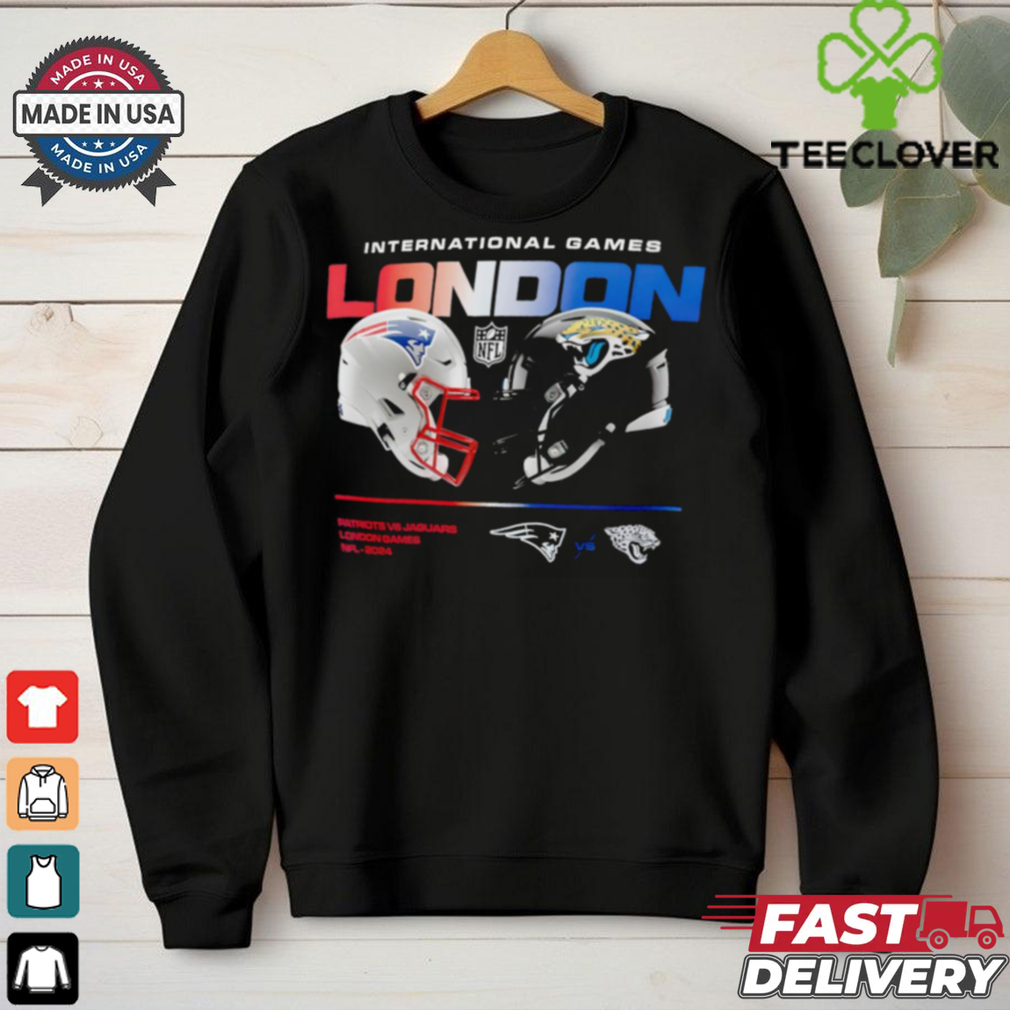 New England Patriots vs. Jacksonville Jaguars International Games London 2024 shirt New England Patriots vs. Jacksonville Jaguars International Games London 2024 shirt