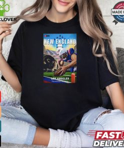 New England Patriots vs. Los Angeles Rams November 17, 2024 NFL Week 11 Game Poster shirt