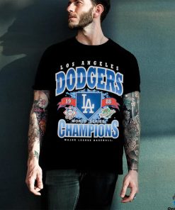 New Era Los Angeles Dodgers Championship Mens Short Sleeve Shirt