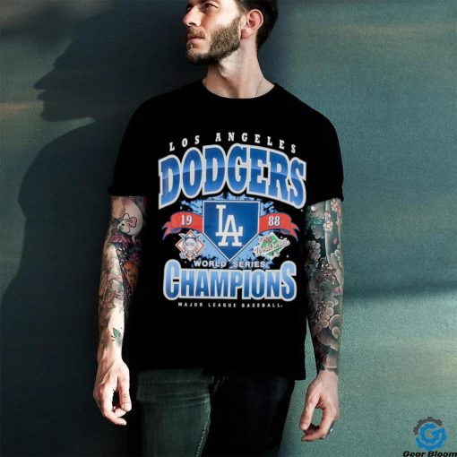 New Era Los Angeles Dodgers Championship Mens Short Sleeve Shirt