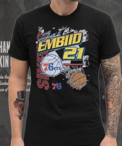 New Era Men's Philadelphia 76ers Joel Embiid #21 T Shirt