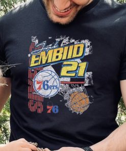 New Era Men's Philadelphia 76ers Joel Embiid #21 T Shirt