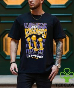 New Era NBA West Coast Champions LA Lakers T shirt