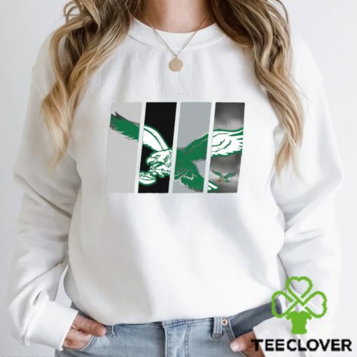 New Era Philadelphia Eagles Panel Boxy Kelly T Shirt