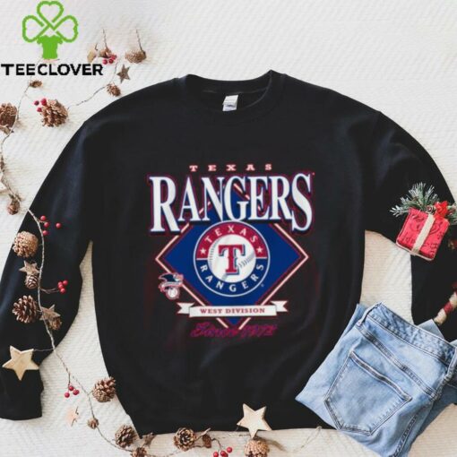 New Era Texas Rangers Red THROWBACK Short Sleeve T Shirt