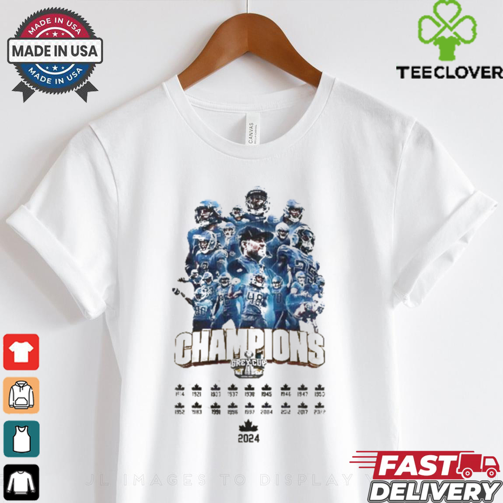 New Era Toronto Argonauts 2024 Limited Edition Grey Cup Champions T Shirt New Era Toronto Argonauts 2024 Limited Edition Grey Cup Champions T Shirt