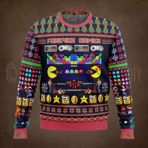 New Forever Gamer Ugly Christmas Sweater