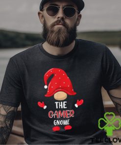 New Gamer Gnome Family Matching Group Christmas Outfits Pictures T Shirts