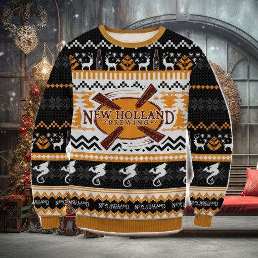 New Holland 3D Ugly Christmas Sweater Christmas Gift