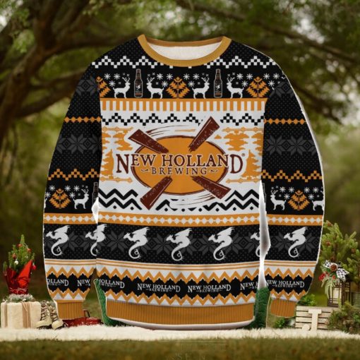 New Holland 3D Ugly Christmas Sweater Christmas Gift