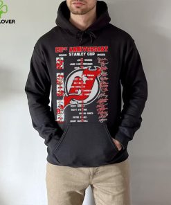 New Jersey Devils 20th anniversary 2003 2023 Stanley Cup signatures hoodie, sweater, longsleeve, shirt v-neck, t-shirt
