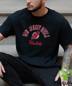 New Jersey Devils Champion Multi Logo Tri Blend Long Sleeve T Shirt