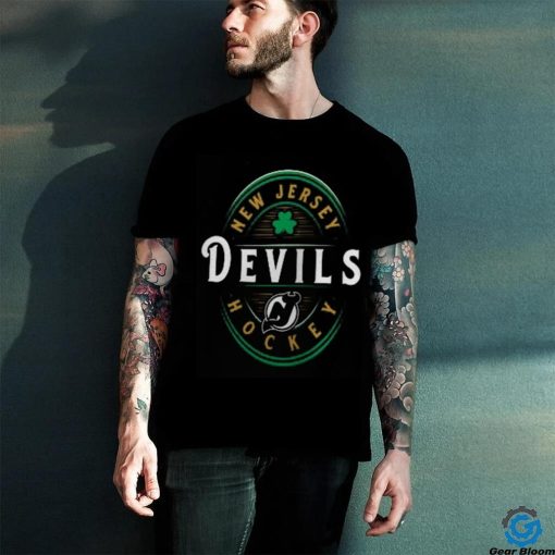 New Jersey Devils Fanatics Branded St. Patrick’s Day Forever Lucky T Shirt