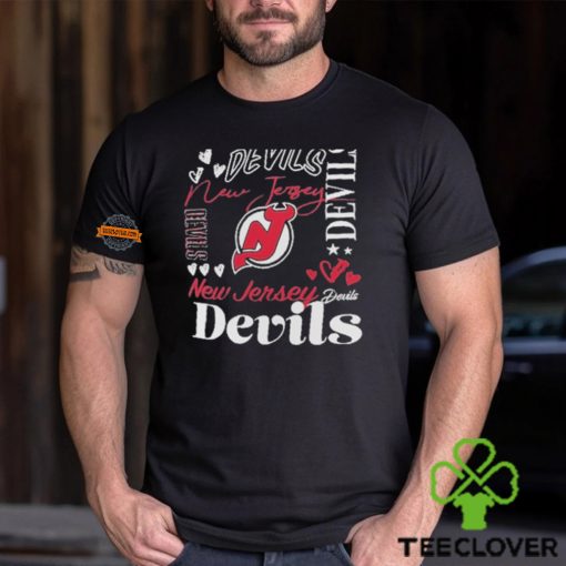 New Jersey Devils G III 4Her by Carl Banks Women’s Collage Team T shirt