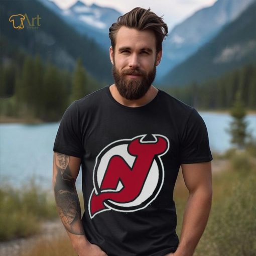 New Jersey Devils Green Reverse Retro Creator T Shirt