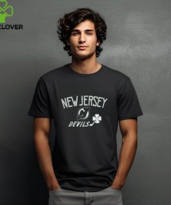 New Jersey Devils Levelwear Youth St. Patrick's Day Little Richmond Clover T Shirt