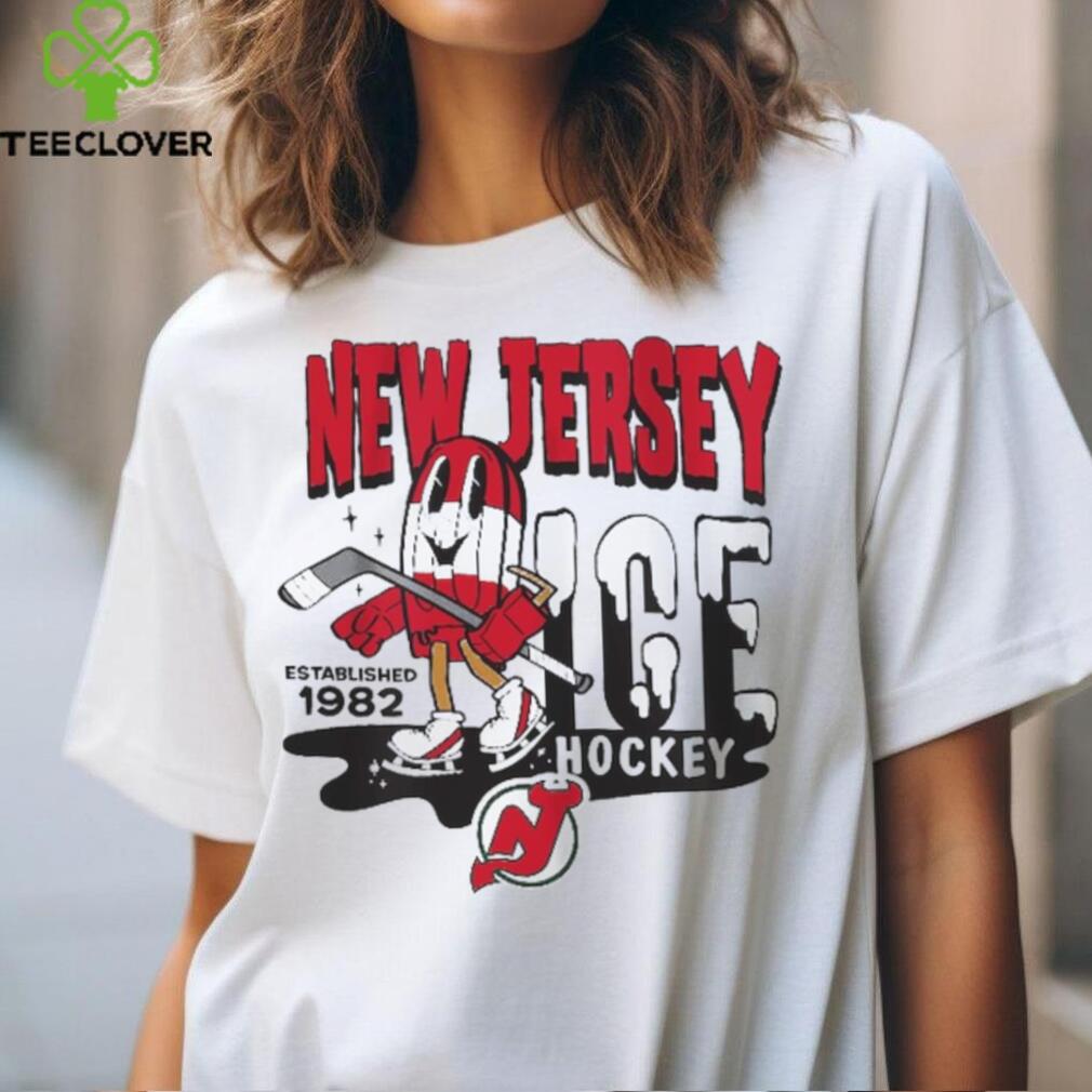 New Jersey Devils Mitchell & Ness Youth Popsicle T Shirt New Jersey Devils Mitchell & Ness Youth Popsicle T Shirt