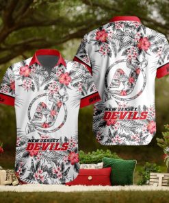 New Jersey Devils NHL Team Beach Vibe Hawaiian Shirt