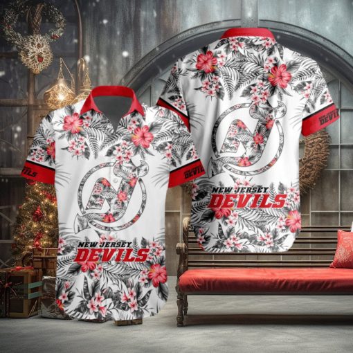 New Jersey Devils NHL Team Beach Vibe Hawaiian Shirt