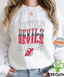 New Jersey Devils Starter Four Team Name Logo Shirt