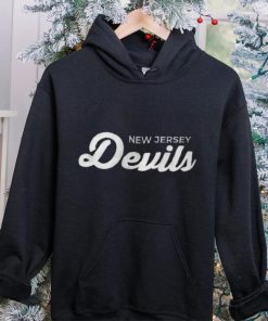 New Jersey Devils Starter x NHL Black Ice Black Cross Check Shirt 3 New Jersey Devils Starter x NHL Black Ice Black Cross Check Shirt