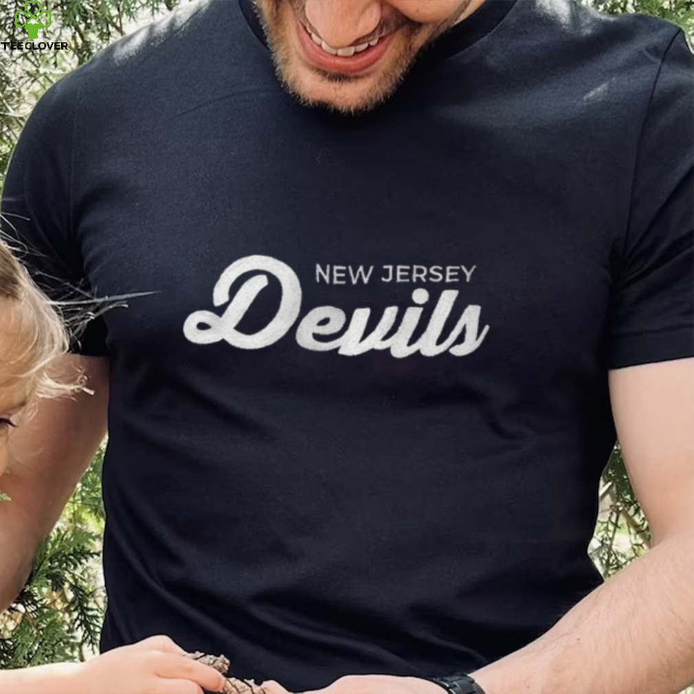 New Jersey Devils Starter x NHL Black Ice Black Cross Check Shirt New Jersey Devils Starter x NHL Black Ice Black Cross Check Shirt