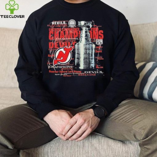 New Jersey Devils eastern conference champions 2000 governor general Lord Stanley shirt
