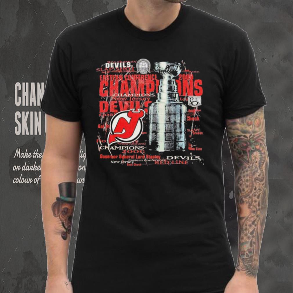 New Jersey Devils eastern conference champions 2000 governor general Lord Stanley shirt New Jersey Devils eastern conference champions 2000 governor general Lord Stanley shirt