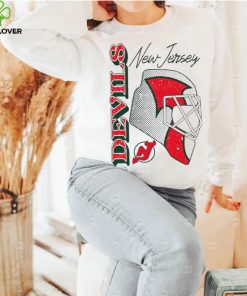 New Jersey Devils ice hockey helmet logo hoodie, sweater, longsleeve, shirt v-neck, t-shirt