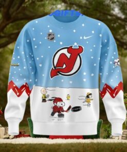 New Jersey Devils x Peanuts & Snoopy Limited Edition Sweater