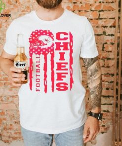 New Kansas Chiefs Football Team Helmet Flag Shirt