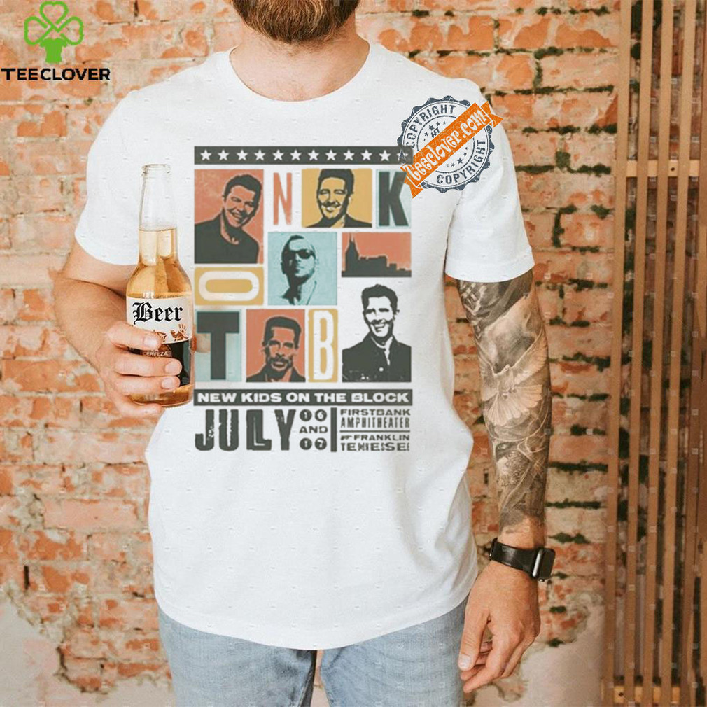 New Kid On The Block Franklin TN July 16 17 2024 Shirt New Kid On The Block Franklin TN July 16 17 2024 Shirt
