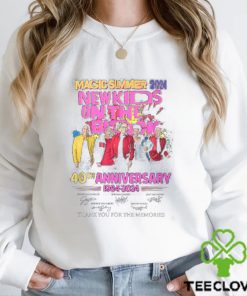 New Kids On The Block 40th Anniversary Magic Summer 2024 T Shirt