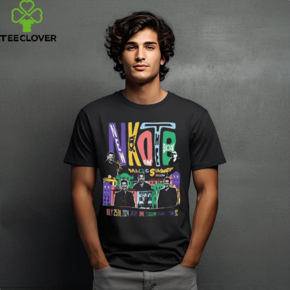 New Kids On The Block Concert At Charleston SC On July 2024 Shirt New Kids On The Block Concert At Charleston SC On July 2024 Shirt