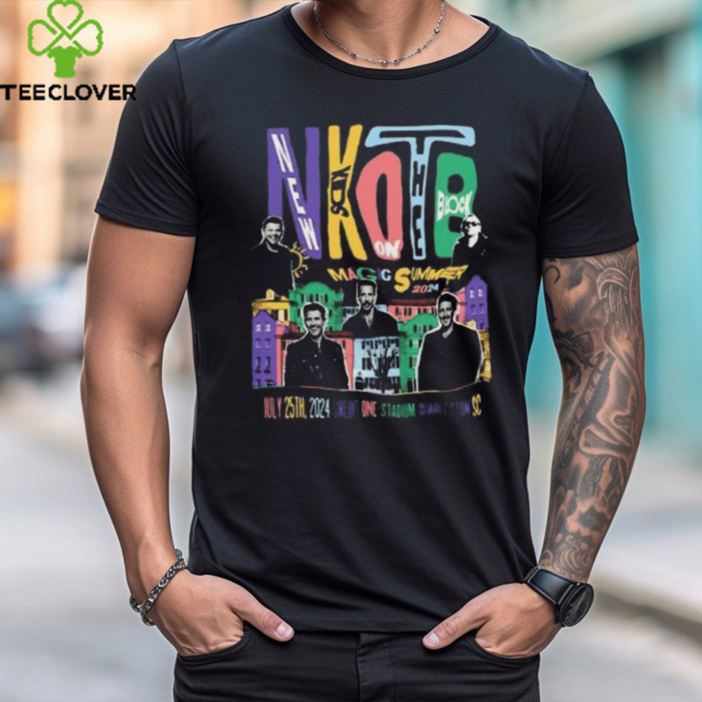 New Kids On The Block Concert At Charleston SC On July 2024 Shirt New Kids On The Block Concert At Charleston SC On July 2024 Shirt