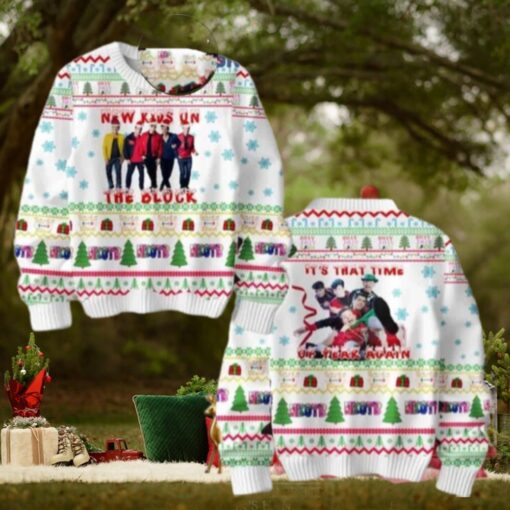 New Kids On The Block Its That Time Of Year Again Chirstmas Gifts 2024 Xmas For Family And Friends Ugly Sweater