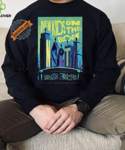 New Kids On The Block Jul 14 2024 Dos Equis Pavilion in Dallas TX Poster Shirt