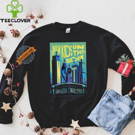 New Kids On The Block Jul 14 2024 Dos Equis Pavilion in Dallas TX Poster Shirt