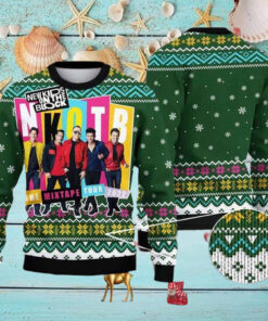 New Kids On The Block The Mixtape Tour Chirstmas Gifts 2024 Xmas For Family And Friends Ugly Sweater