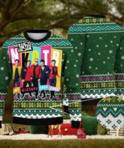 New Kids On The Block The Mixtape Tour Chirstmas Gifts 2024 Xmas For Family And Friends Ugly Sweater