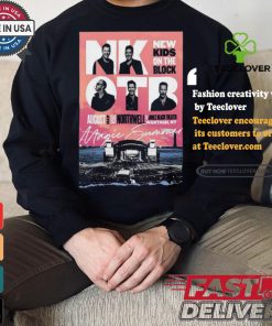 New Kids On The Block Tour In Wantagh NY On Aug 4 2024 Poster Shirt