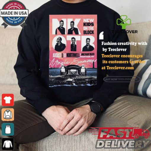 New Kids On The Block Tour In Wantagh NY On Aug 4 2024 Poster Shirt