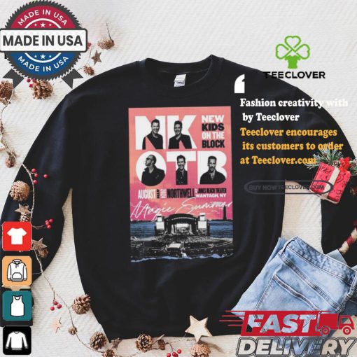 New Kids On The Block Tour In Wantagh NY On Aug 4 2024 Poster Shirt